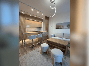 Dvosoban stan za izdavanje, Centar 1, 580€, 43m²